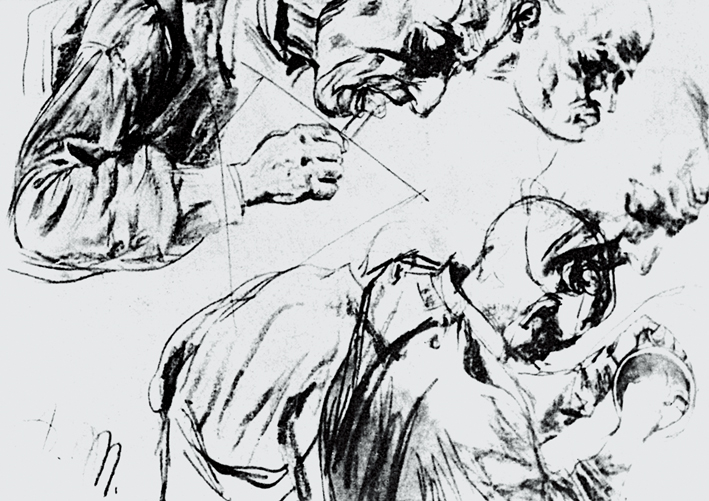  Adolpyh Von Menzel —— 速写 视点出版 (158)